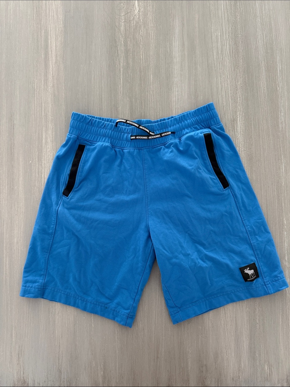 Abercrombie Kids Super Soft Cotton Athletic Drawstring Shorts